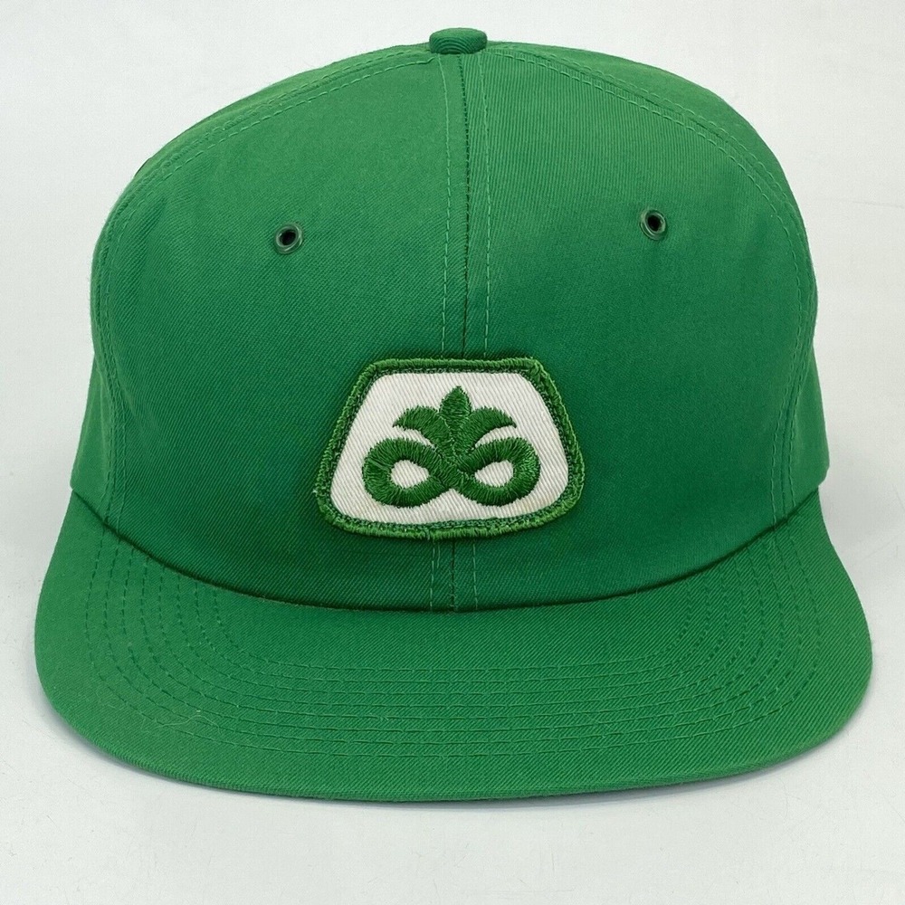 Vintage K-Products Pioneer Seed Snapback‎ Trucker Hat Size M USA